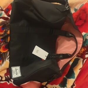Herschel Supply Company Black and Pink Women's Bag
